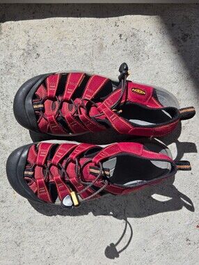 KEEN Men’s Red Outdoor Sandals